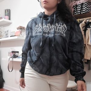 Thrasher Magazine Blue Hoodie Medium